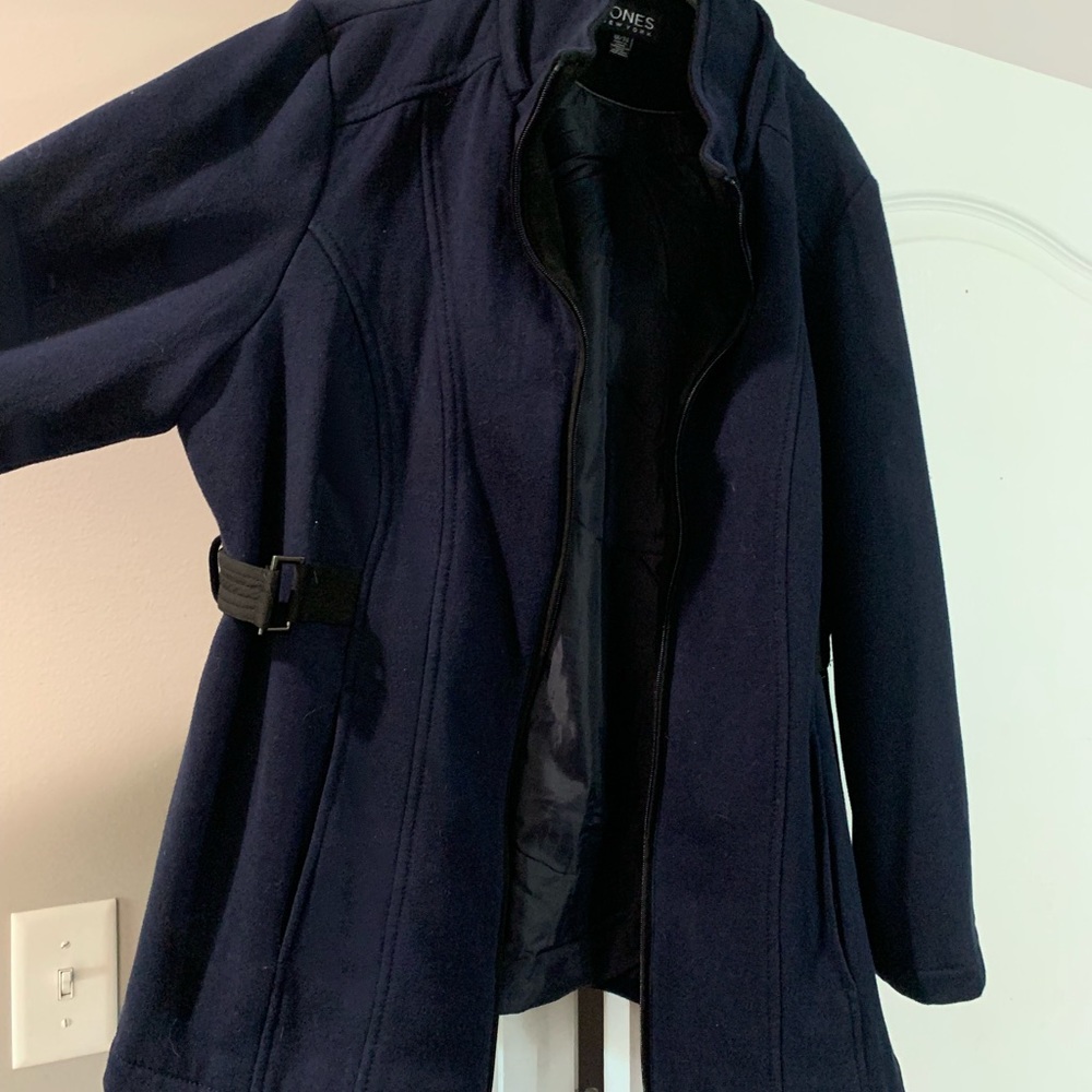 Jones New York pea coat • Navy • 1XL